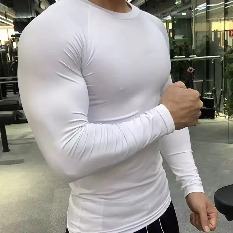 T Shirt Tight Fit - Kaos Olahraga Pria Cepat Kering Baju