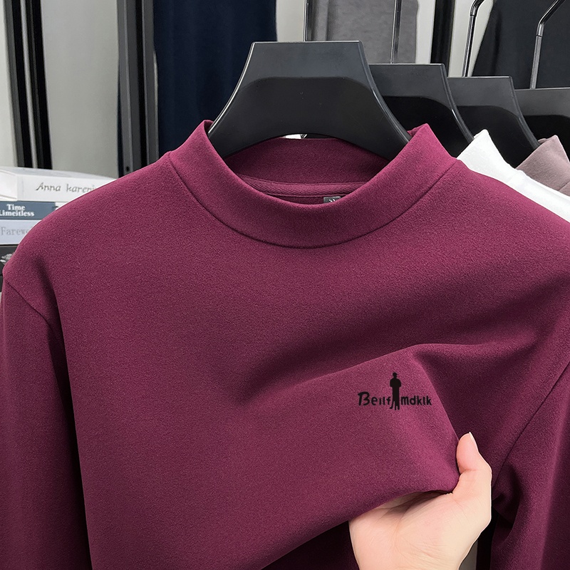 Kaos Pria Desainer Warna Solid - Base Layer Top ulasan dan harga