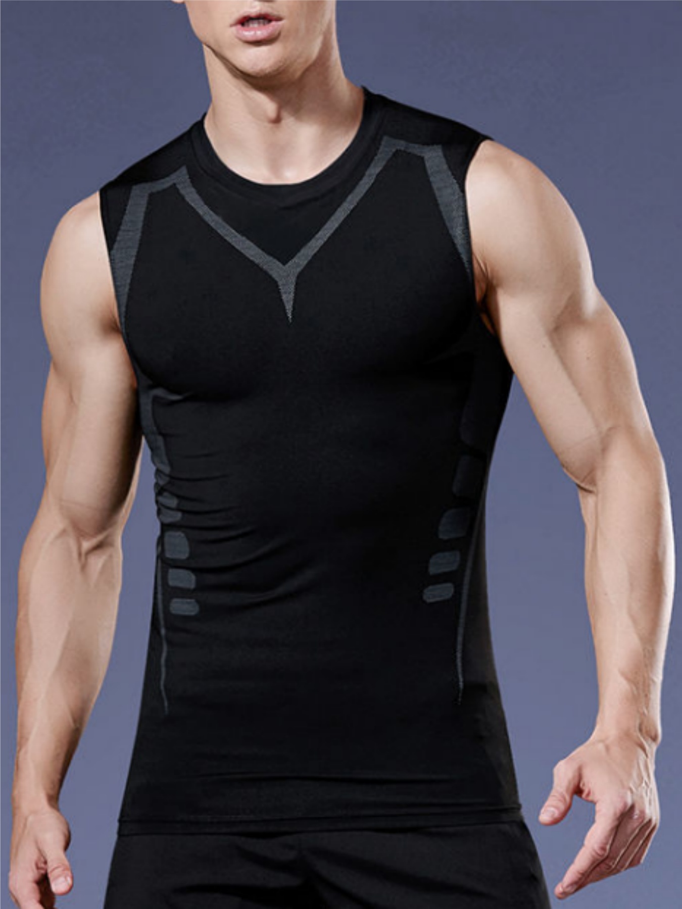 Rompi ketat pria, kemeja kompr - T Shirt Tight Fit ulasan dan harga