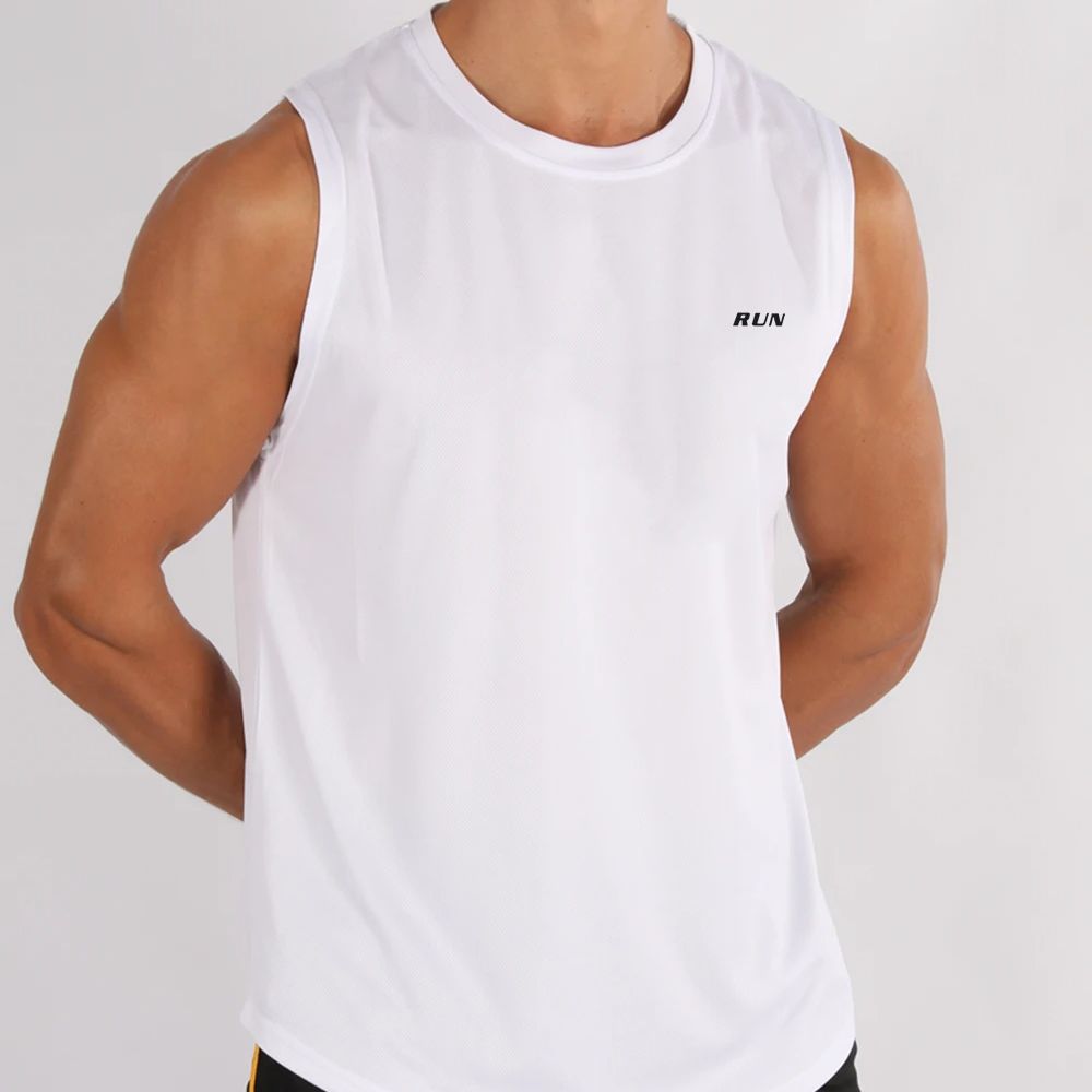 Rompi Gym Musim Panas Terbaru  - Sleeveless Undershirt ulasan dan harga