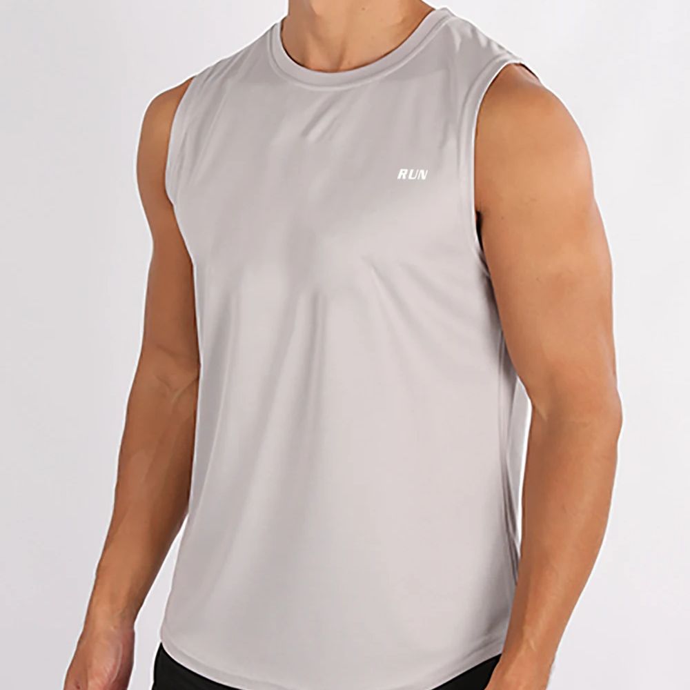 Rompi Gym Musim Panas Terbaru  - Sleeveless Undershirt ulasan dan harga