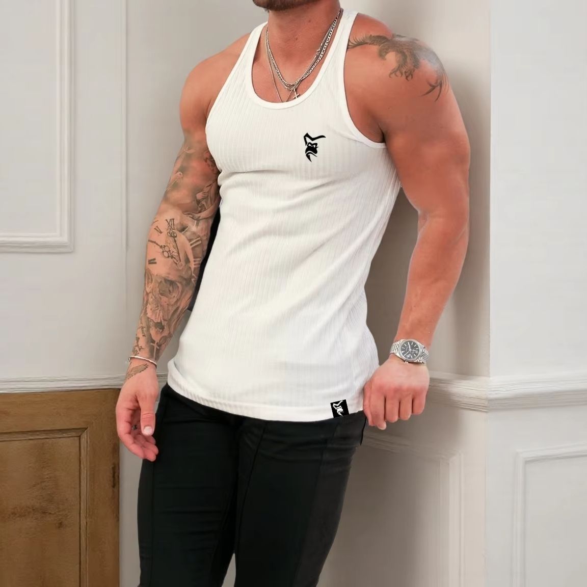 Tank Top Lari Cepat Kering Pri - Sleeveless Undershirt ulasan dan harga