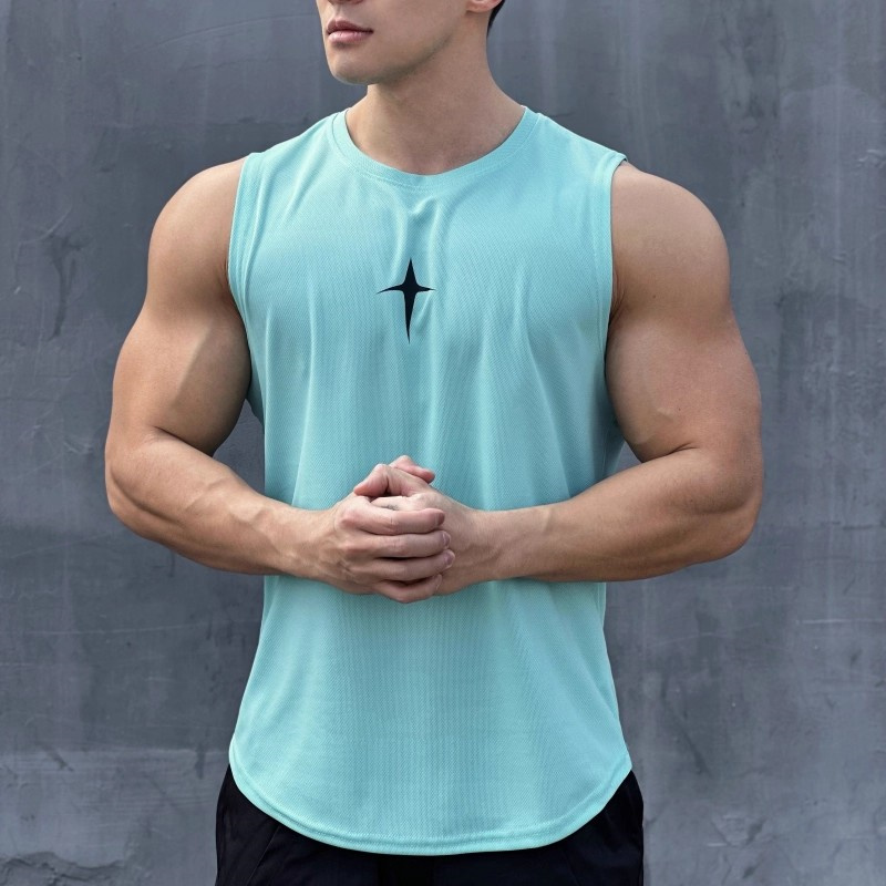 Rompi tanpa lengan musim panas - Undershirt Crew Neck ulasan dan harga