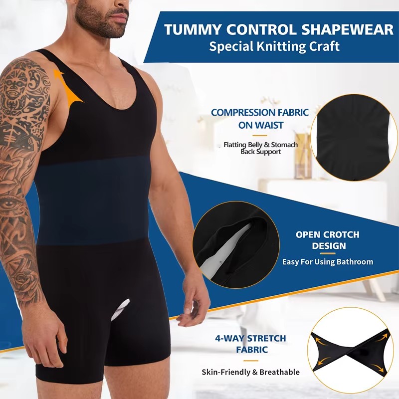 Pakaian dalam pelangsing pria, - Sleeveless Undershirt ulasan dan harga