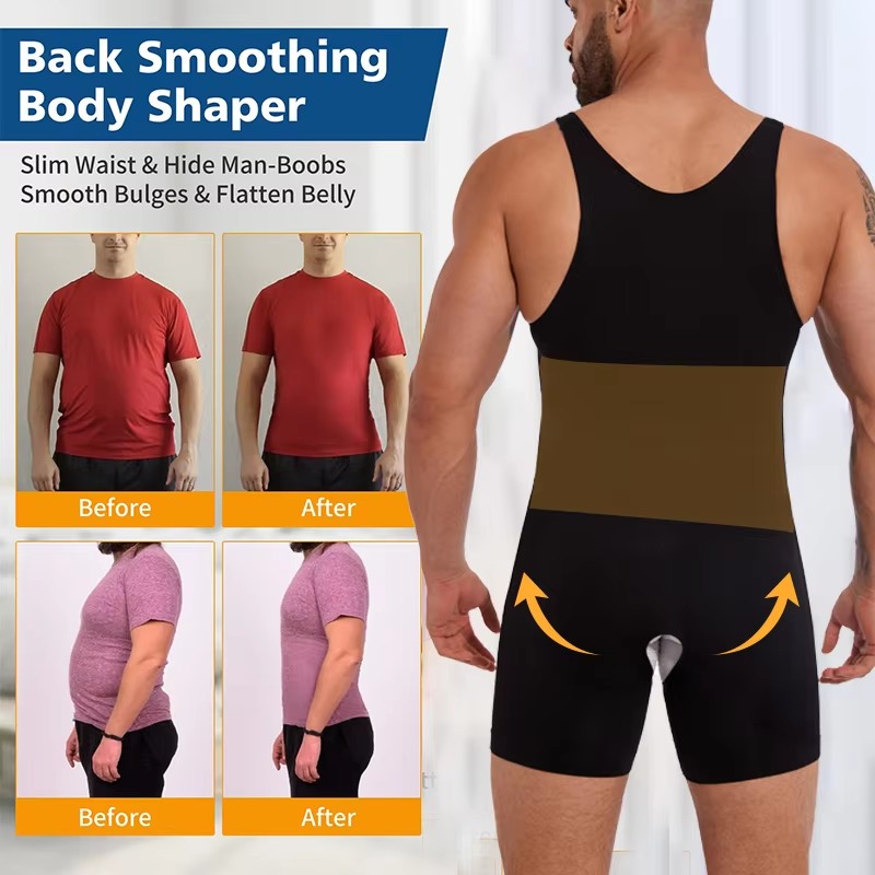 Pakaian dalam pelangsing pria, - Sleeveless Undershirt ulasan dan harga