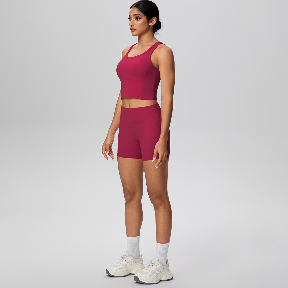 2PCS Set Yoga Olahraga Wanita  - Quick Dry Underwear ulasan dan harga