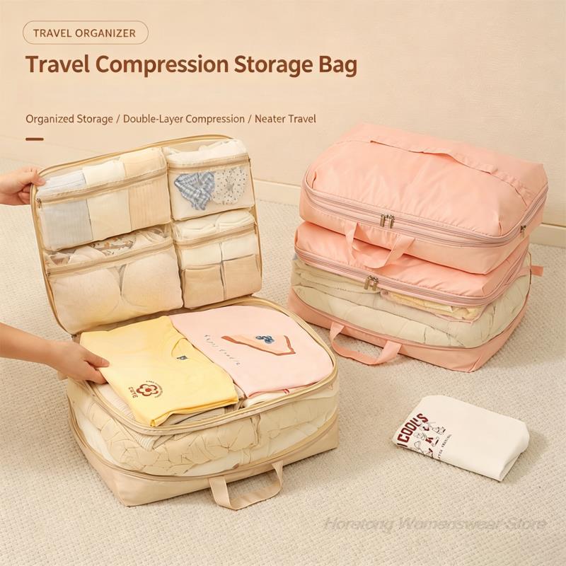 5 in 1 Tas Packing Cube Travel - Multi Pack Underwear ulasan dan harga